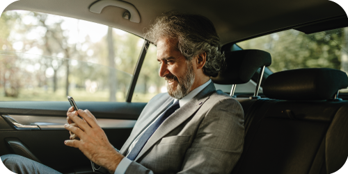 Ongestoord werken onderweg met een privechauffeur van DriveMe